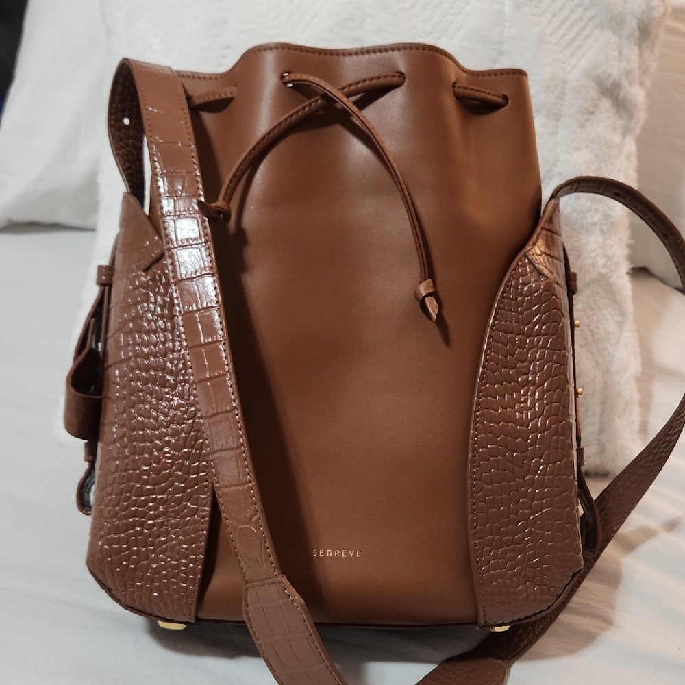Senreve Chestnut Bucket Bag